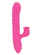 Load image into Gallery viewer, Passion Grabber Heat Up Rechargeable Silicone Rabbit Vibrator
