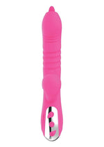 Load image into Gallery viewer, Passion Teaser Heat Up Rechargeable Silicone Rabbit Vibrator
