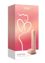 Load image into Gallery viewer, Paxton App Control Realistic Thrusting Penetrator Rechargeable Silicone Dildo - Caramel - 7.5in
