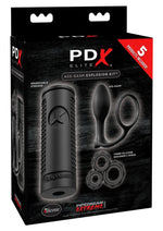 Load image into Gallery viewer, Pipedream Extreme Elite Ass-Gasm Explosion Kit Masturbator - Black
