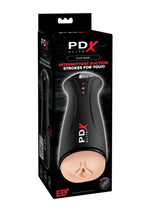 Load image into Gallery viewer, Pdx Elite Fuck-Gasm Rechargeable Male Masturbator - Vanilla