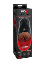 Load image into Gallery viewer, Pdx Elite Fuck-O-Matic 2 Stroker Rechargeable Masturbator - Black/Chocolate