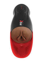 Load image into Gallery viewer, Pdx Elite Fuck-O-Matic 2 Stroker Rechargeable Masturbator - Black/Chocolate