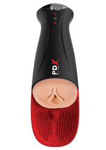 Load image into Gallery viewer, Pdx Elite Fuck O Matic Pro XL Rechargeable Stroker - Black/Vanilla