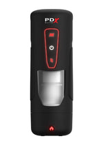 Load image into Gallery viewer, Pdx Elite Milk Me Hotter Rechargeable Stroker - Black