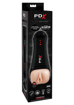 Load image into Gallery viewer, Pipedream Extreme Elite Rechargeable Talk-Back Super Masturbator - Pussy - Black/Flesh/Vanilla
