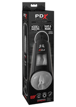 Load image into Gallery viewer, Pipedream Extreme Elite Rechargeable Ultimate Milker Masturbator - Pussy - Black/Clear