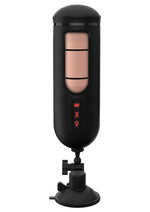 Load image into Gallery viewer, Pipedream Extreme Elite Rechargeable Vibrating Mega Milker Masturbator - Pussy - Black/Flesh/Vanilla
