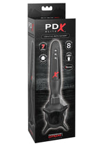 Load image into Gallery viewer, Pipedream Extreme Elite Silicone Vibrating Roto-Sucker Masturbator - Black
