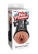 Load image into Gallery viewer, Pdx Extreme Wet Pussies Super Juicy Snatch Self Lubricating Stroker - Caramel