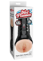 Load image into Gallery viewer, Pdx Extreme Wet Pussies Super Juicy Snatch XXL Self Lubricating Stroker - Vanilla
