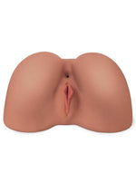 Load image into Gallery viewer, Pdx Plus Perfect 10 Booty Realistic Pussy and Ass Masturbator - Caramel/Flesh

