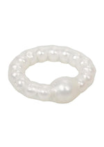 Load image into Gallery viewer, Pearl Beaded Prolong Silicone Cock Ring
