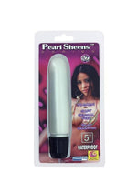 Load image into Gallery viewer, Pearl Sheens Smooth Vibrator - White - 5in