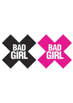 Load image into Gallery viewer, Peekaboo Bad Girl Pasties - Black/Pink
