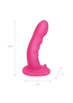Load image into Gallery viewer, Pegasus Curved Ripple Peg Rechargeable Dildo with Remote Control
