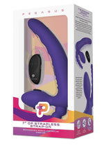 Load image into Gallery viewer, Pegasus Remote Control Strapless D.p. Silicone Strap-On - Purple
