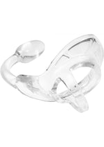 Load image into Gallery viewer, Perfect Fit Armour Tug Lock Prostate Plug - Clear - Small
