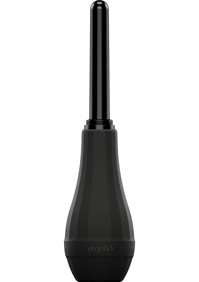 Perfect Fit Ergoflo Extra 5in Premium Tip Anal Douche - Black