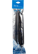 Load image into Gallery viewer, Perfect Fit Ergoflo Silicone Flex Tip - Black - 8in
