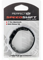 Load image into Gallery viewer, Perfect Fit Speed Shift Adjustable Cock Ring - Black
