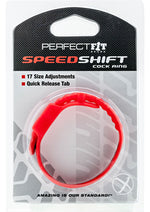Load image into Gallery viewer, Perfect Fit Speed Shift Adjustable Cock Ring - Red

