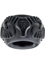 Load image into Gallery viewer, Perfect Fit Tribal Son Ram Ring Cock Ring - Black
