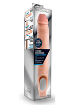 Load image into Gallery viewer, Performance Cock Sheath 1.5in Penis Extender - Flesh/Vanilla

