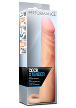 Load image into Gallery viewer, Performance Cock Xtender Penis Extender - Flesh/Vanilla - 7in
