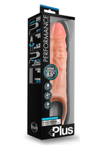 Load image into Gallery viewer, Performance Plus Silicone Cock Sheath Penis Extender - Flesh/Vanilla - 9in
