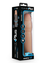 Load image into Gallery viewer, Performance Plus Silicone Penis Extender - Vanilla - One Size - 1.5in
