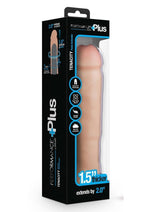 Load image into Gallery viewer, Performance Plus Silicone Penis Extender - Vanilla - One Size - 2in
