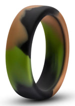 Load image into Gallery viewer, Performance Silicone Camo Cock Ring - Green Camouflage - Green

