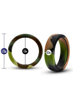 Load image into Gallery viewer, Performance Silicone Camo Cock Ring - Green Camouflage
