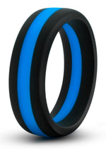 Load image into Gallery viewer, Performance Silicone Go Pro Cock Ring - Black/Blue/Multicolor
