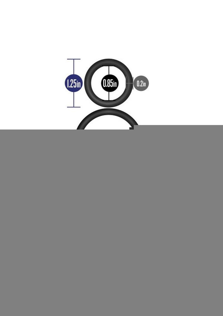 Performance Vs4 Pure Premium Silicone Cock Ring Set (3 Sizes