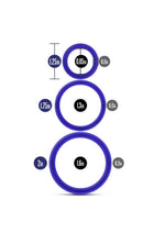 Load image into Gallery viewer, Performance Vs4 Pure Premium Silicone Cock Ring Set (3 Sizes
