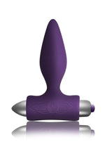 Load image into Gallery viewer, Petite Sensations Silicone Vibrating Butt Plug - Purple
