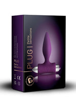 Load image into Gallery viewer, Petite Sensations Silicone Vibrating Butt Plug - Purple
