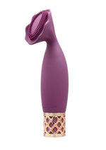 Load image into Gallery viewer, Pillow Talk Passion Rechargeable Silicone Massager - Red/Rose Gold/Wine
