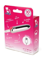Load image into Gallery viewer, Pink Pussycat Rechargeable Vibrating Bullet
