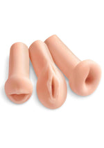 Load image into Gallery viewer, Pipedream Extreme Toyz All 3 Holes Masturbator Kit
