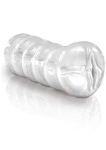 Load image into Gallery viewer, Pipedream Extreme Toyz Clear-Leader Snatch Masturbator - Pussy - Clear

