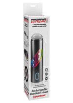 Load image into Gallery viewer, Pipedream Extreme Toyz Rechargeable Roto-Bator Mouth Masturbator - Mouth - Black/Clear/Multicolor
