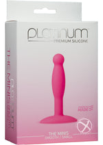 Load image into Gallery viewer, Platinum Premium Silicone - The Minis - Smooth - Small Anal Plug - Pink