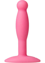 Load image into Gallery viewer, Platinum Premium Silicone - The Minis - Smooth - Small Anal Plug - Pink
