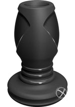Load image into Gallery viewer, Platinum Premium Silicone - The Stretch - Small Anal Expander Plug - Black