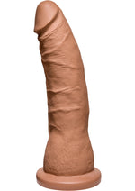 Load image into Gallery viewer, Platinum Premium Silicone The Tru Ride Slim Dildo - Caramel - 7in
