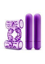 Load image into Gallery viewer, Play with Me Double Play Dual Vibrating Cock Ring
