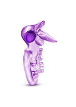 Load image into Gallery viewer, Play with Me Lick It Vibrating Double Strap Cock Ring
